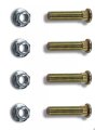 Front Wheel Stud Bolts And Nut Kit 3 8 24 By 1 75 In For Polaris Ranger 500 800 900 Rzr 570 Replaces 85 1106 77237 4 Studs 4 