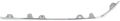 Sherman Replacement Part For Chrysler 300-300c Front Passenger Side Bumper Impact Strip Partslink Number Ch1059129 