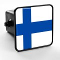 Trailer Hitch Cover Flag Of Finland Finn Finnish 