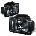 Auto Dynasty Smoked Lens Front Driving Bumper Fog Light Lamp Compatible With Chevy Colorado Gmc Canyon 04-12