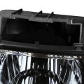Auto Dynasty Smoked Lens Front Driving Bumper Fog Light Lamp Compatible With Chevy Colorado Gmc Canyon 04-12