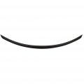 Aintier 1pc Carbon Fiber Spoiler Wing Compatible For 2019-2021 Mazda 6 Atenza Glossy Black Rear Trunk Tail
