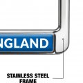 University Of New England Mascot Full Size Standard License Plate Metal Frame