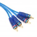 Acouto Ground Loop Noise Isolator For Car Audio Automotive 4 Channel Gold Plated Rca Filter Automobile