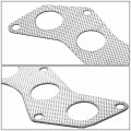 Header Exhaust Manifold Gaskets Compatible With Hs250h Vibe Camry Corolla Highlander Matrix Rav4 Solara Scion Tc Xb 01-12 Steel