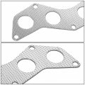 Header Exhaust Manifold Gaskets Compatible With Hs250h Vibe Camry Corolla Highlander Matrix Rav4 Solara Scion Tc Xb 01-12 Steel