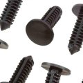 Bumper Fascia Retainer Rear For Buick Skylark 1996 To 1998 0 43 In Outside Diameter 72 Overall Length Black Plastic Standard 