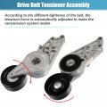X Autohaux Belt Tensioner Pulley Assembly For Audi A4 Quattro 2002-2009 Serpentine 06b903133 06b903133a 06b903133e