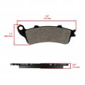 For Rear Brake Pads Honda St1300 St1300a St1300pa 2003-2012 06435-mcs-g03 Mod-ztf1-18050