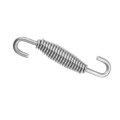 4pcs 35mm 1 38 Motorcycle Exhaust Pipe Spring With U Shape Hooks 304 Stainless Steel Silver Tone 