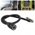Fydun Tire Chuck Inflator Pump Extension Hose Adapter 300psi Quick Disconnect Female Connector Clamp Universal