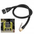 Fydun Tire Chuck Inflator Pump Extension Hose Adapter 300psi Quick Disconnect Female Connector Clamp Universal