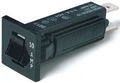 Te Connectivity W28-xq1a-10 Circuit Breaker Therm Push Cur-rtg 10a Snap-in Front Panel 1 Pole W28 Series 