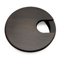 Cosmas 50203orb Oil Rubbed Bronze 2-1 2 Two Piece Zinc Metal Desk Grommet 3 Overall Diameter 