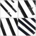 Labwork Car Window Moulding Trim Seal Belt Weatherstrip Replacement For Acura Tsx 2009-2014 Chrome 4 Pieces 72410-tl0-003