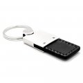 Au-tomotive Gold Leather Key Ring For Nissan Pathfinder Black