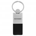 Au-tomotive Gold Leather Key Ring For Nissan Pathfinder Black