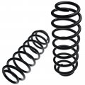 A-premium 2pcs Rear Suspension Coil Spring Set Compatible With Chrysler Pt Cruiser 2001-2010 2 4l Driver And Passenger Side