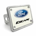 Ipick Image Made For Ford Escape Uv Graphic White Plate Billet Aluminum 2 Inch Tow Hitch Cover