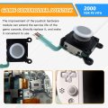 1x Left Right Analog Joystick Rocker Control Pad Stick Upgrade For Ps Vita 2000 2001 -white