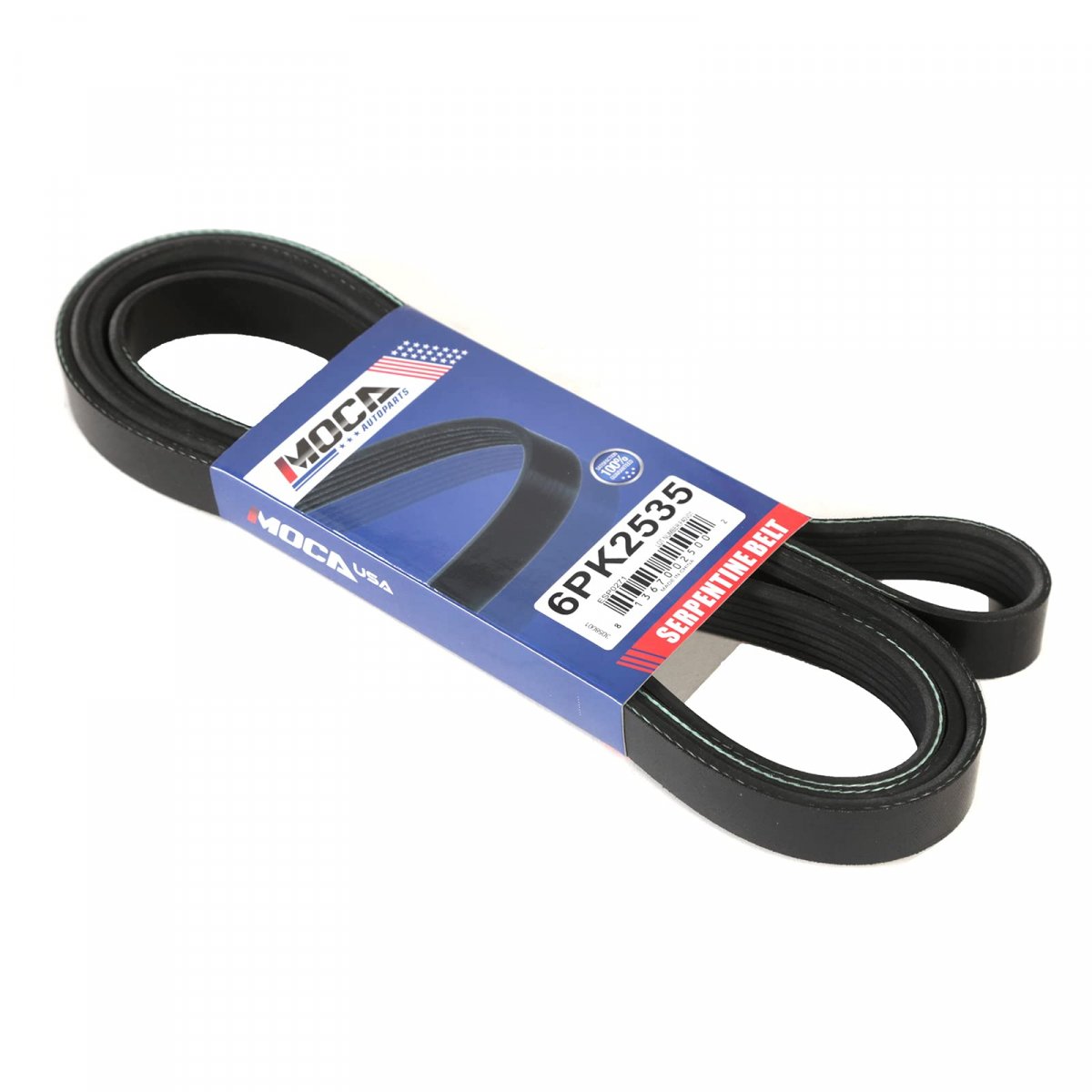 Maxwin Serpentine Belt 6pk2535 Ac Fit 2002-2019 For Ford F350 450 550 E350 Super Duty 6 8l