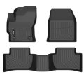 Ikon Motorsports 3d Tpe Floor Mats For 2022-2025 Toyota Corolla Cross Awd Not Fit Hybrid All Weather Waterproof Anti-slip 