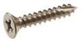 9 Flat Phillips Wood Screws Satin Nickel Finish 1 5 In 15 Pack Model 45449 
