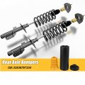 Uxcell Car Rear Bumper Shock Absorber Replace No 33536767334 For Bmw 1 Series M 21 128i 2008-2013 135i 1 Set