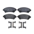 Disc Brake Pads Front For 1997 Cadillac Seville Semi Metallic Bonded With Wear Sensor And Shims 0 67 In Inner Pad Thickness 