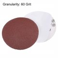 Uxcell 5-inch Psa Sanding Disc Aluminum Oxide Adhesive Back Sandpaper 60 Grit 20 Pcs
