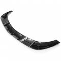 Kuafu 3pcs Front Bumper Lip Splitter Compatible With 2005-2013 Corvette C6 Base Models 2dr Zr1 Extended Style Under Chin