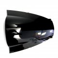 Windshield Windscreen Double Bubble For Kawasaki Ninja Zx12r 2002-2005 Black