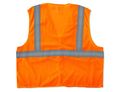 Glowear 8205hl Ansi Economy High Visibility Orange Reflective Safety Vest Hook Loop Closure Large X-large 