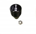 Jb Custom Fabrication Transfer Case Shifter Black Np205 For Gm Ford D300 D20 3 8-24 Thread Size 