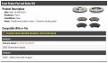 Front Ceramic Brake Pad And Rotor Kit Compatible With 2000-2005 Chevy Impala Up To Vin 59143075