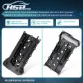 Hspswifter Aluminum Valve Cover With Gasket For 2011015 Hyundai Sonata 2 4l 2010-2013 Kia Forte 2 0l Oe 22410-2g100 224102g100