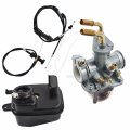 Carburetor Replacement For Yamaha Y Zinger Pw 50 Pw50 Carb With Air Filter Throttle Choke Cable