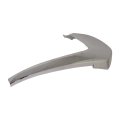Front Driver Side Center Bumper Cover Molding For Mitsubishi Outlander 2016 To 2021 Chrome Abs Plastic Replacement Mi1046103 