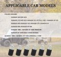 Gddghs Utv Tie Down Anchors For Polaris Ranger General 1000 900 800 700 500 Accessories Lock And Ride Anchor Bed 6 Pack Black