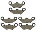 Front And Rear Brake Pads For Polaris Sportsman 500 X2 X 2 Efi 2007 2008 2009 