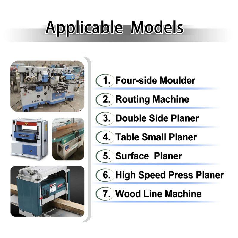 Hss Power Planer Blades For Ryobi Ap1301 Ridgid Ac8630 Tp1300 Tp13001 Tp13002 Tp13000 13 In Reversible Knives Set Of 4