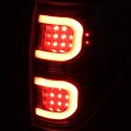 Auto Dynasty For 09-14 Ford F150 3d Led Bar Tail Light Dual-row 3rd Third Brake Cargo Lamp Black Clear 