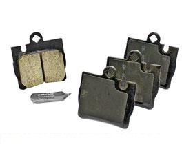 Mercedes W215 W220 00-02 Brake Pad Set Rear Ceramic Friction Linings