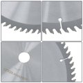 12-inch 80-tooth Circular Saw Blade Wood Cutting 25 44 Mm Arbor Metal For Plastic