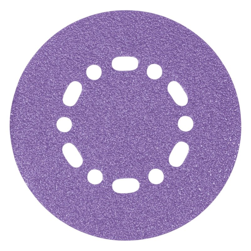 Zirconium 6 In Random Orbit 80 Grit Abrasive Sanding Discs Ab 150 80z Pack Of 10 Universal Fit Hook And Loop For Wood Metal
