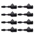 Suitable 1997-2001 For Infiniti Q45 4 1l V8 Automotive Replacement Ignition Coils 3-pins Uf282 Set Of 8