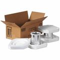 Aviditi Hazfs2q 2 1 Quart Foam Haz Mat Shipper Kit0 4 X 5 8 6 36 1 