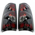 Hecasa Taillight Tail Lights Pair Compatible With 1999-2006 Chevy Silverado 1500 2500 3500 1999-2003 Gmc Sierra Clear Lens