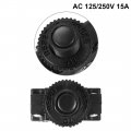 Uxcell 5pcs Thermal Overload Protector Ac 125 250v 15a Push Button Reset Circuit Breaker