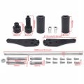 Httmt- Carbon Slider Long Extended Frame Crash Protector Compatible With 1991-1998 Cbr 600 F2 F3 P N Mt219-015-cn